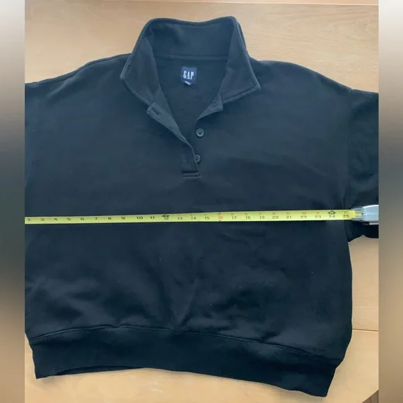 GAP Black Sweatshirt & Cargo Joggers - Picture 3 of 8